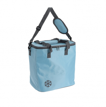 Genti termorezistente - Geanta termoizolanta Excellent Houseware, poliester, 29x31x21 cm, 18 l, albastru