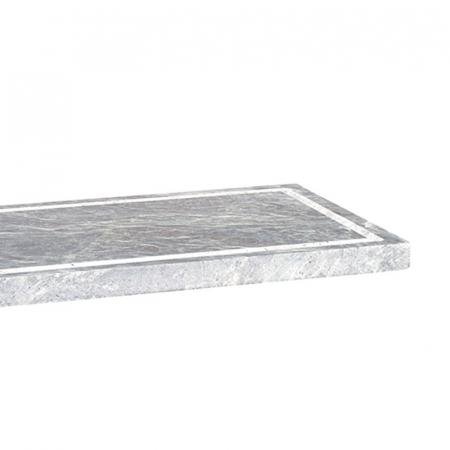 Grill Ibili-Oriente Medio, marble/stainless steel, 37x18 cm, silver/gray [1]