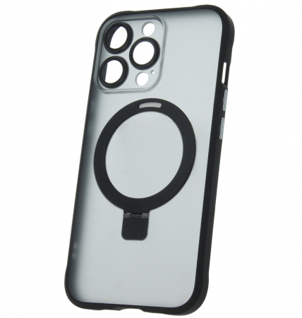 Accesorii telefoane - Husa de protectie Mag Ring pentrui Phone 13 Pro 6,1", termoplastic poliuretan, negru
