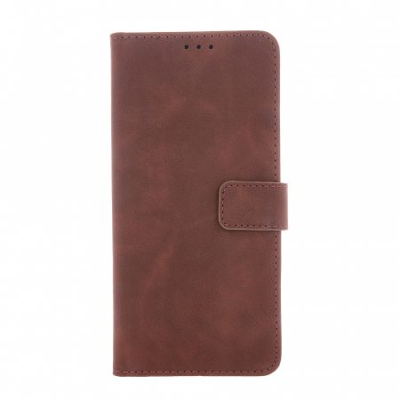 Husa de protectie Smart Velvet pentru Samsung A35 5G, piele artificiala TPU, maro [5]