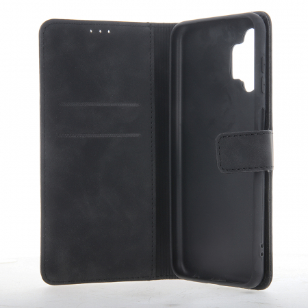 Husa de protectie Smart Velvet pentru Samsung A35 5G, piele artificiala TPU, negru [4]