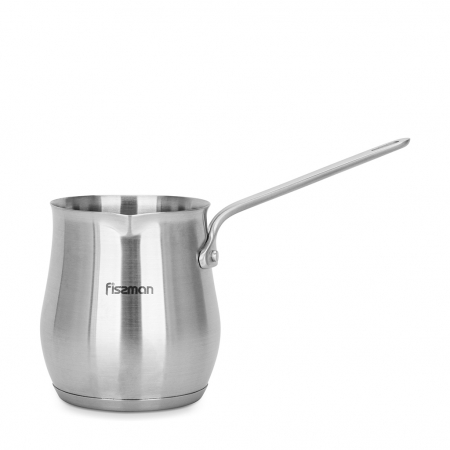 Ibrice - Ibric cafea Fissman, otel inoxidabil 18/10, 8.5x10.5 cm, 530 ml, argintiu
