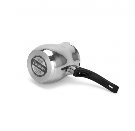 Fissman Coffee Pot, 18/10 stainless steel, 8.5x10.5 cm, 530 ml, silver/black [3]