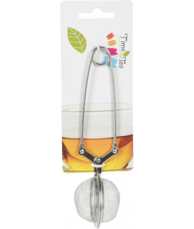 Infusor ceai sfera, Excellent Houseware, otel inoxidabil 18/10, 5x16 cm, argintiu [2]