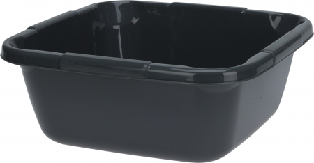 Cosuri rufe - Bol patrat Excellent Houseware, polipropilena, 29x29x12 cm, 6 l, negru