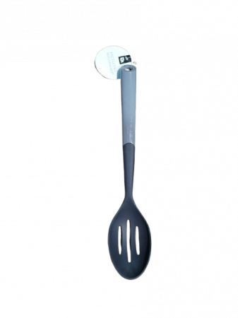 Koopman International perforated spoon, plastic, 31 cm, gray [1]
