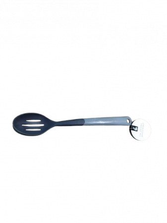Ustensile pentru gatit - Lingura perforata Koopman International, plastic, 31 cm, gri