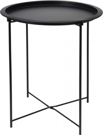 Mese - Masa Home&Styling Collection, metal, 47x51 cm, negru