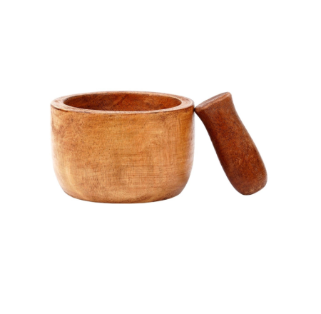 Mojar cu pistil Koopman, lemn, 10x6.5 cm, maro [2]