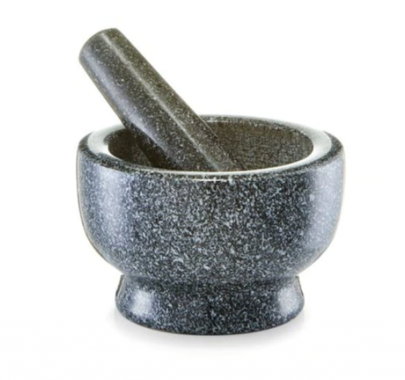 Mojare - Mojar cu pistil Zeller, granit, 10x12 cm, gri