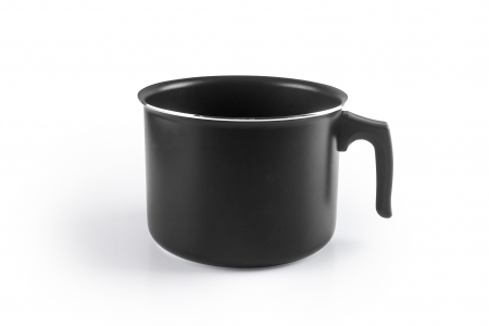 Pots - Ibili-Inducta boiling pot, aluminum, 16 cm, 2.4 l, black
