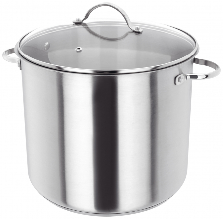 Cookware - Judge Essentials Pot, Stainless Steel, 28 cm, 13 l, Silver