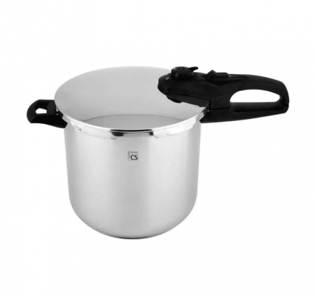 Cookware - Carl Schmidt Sohn-Kaiserslautern pressure cooker, stainless steel, 10 liters, silver