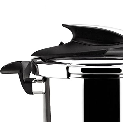 Magefesa-Nova pressure cooker, stainless steel, 22x17 cm, 6 liters, silver/black [5]