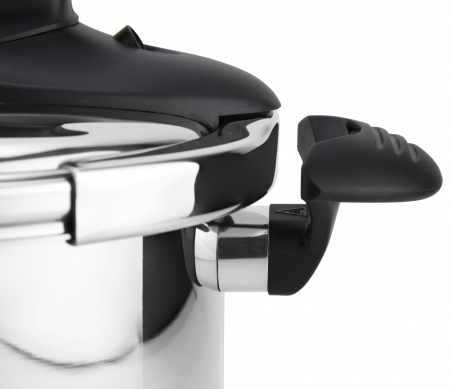 Magefesa-Nova pressure cooker, stainless steel, 22x17 cm, 6 liters, silver/black [3]