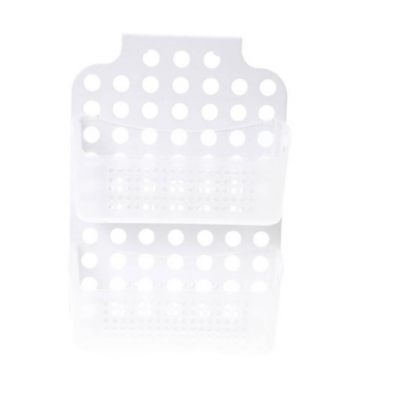 Organizator baie Bathroom Solutions, polipropilena, 35x25x10 cm, alb [1]