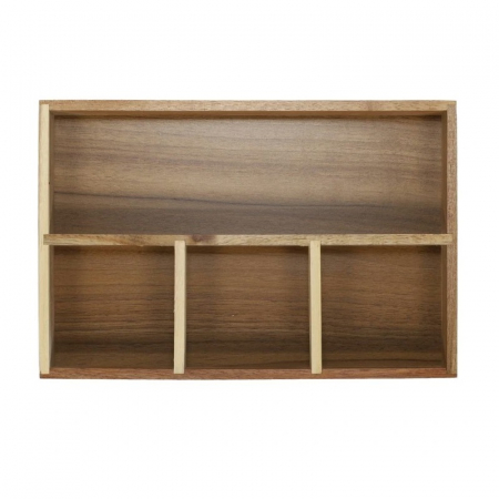 Koopman drawer organizer, wood, 30x20x4.5 cm, brown [4]