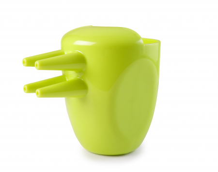 Prese, tocatoare si feliatoare alimente - Palnie pentru ata de ou Ibili-Accesorios, plastic, 9x11.5 cm, verde