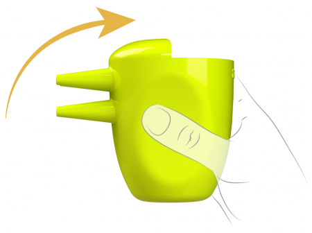 Funnel for egg floss Ibili-Accesorios, plastic, 9x11.5 cm, green [5]