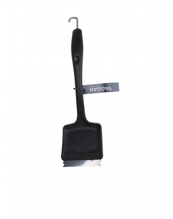 Ustensile gratar - Perie pentru gratar Vaggan, otel inoxidabil/polipropilena, 49 cm, negru