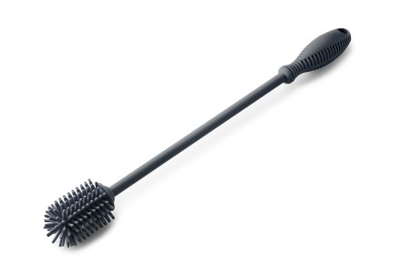 Perii si bureti - Perie pentru sticle si termosuri Ibili, silicon, 31 cm, gri