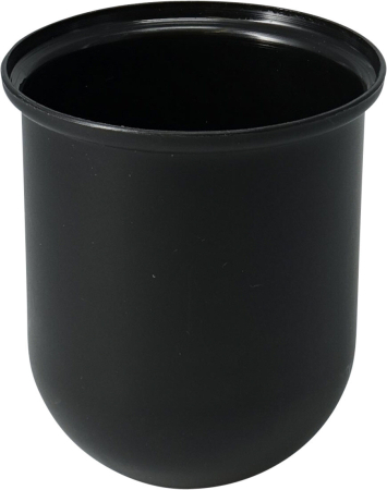 Perie toaleta Bathroom Solutions, metal, 11x36 cm, negru [1]