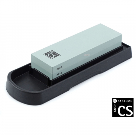Piatra ascutit cutite Carl Schmidt Sohn Tromso, granulatie 240/800, 18.5x6.5x3.5 cm, [2]
