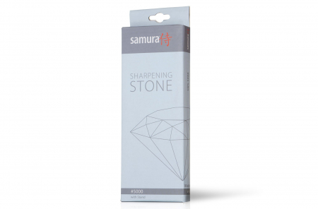 Piatra ascutit Samura, granulatie 5000, 19x7x2.4 cm, alb [1]