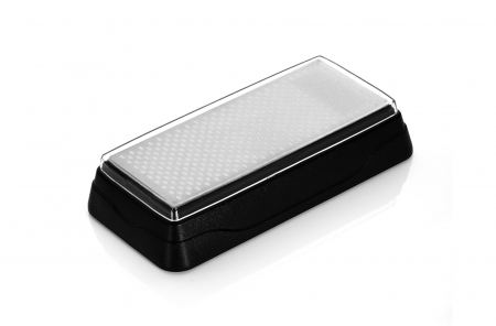 Piatra de ascutit diamantata Samura, granulatie 360/600, 18x9.3x4.3 cm, argintiu/negru