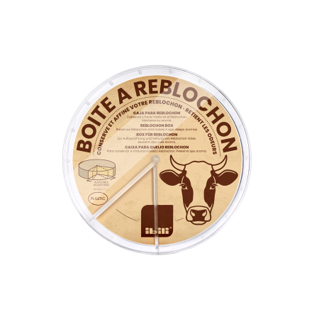 Platou branzeturi Ibili, plastic, 16x3.6 cm, transparent [2]