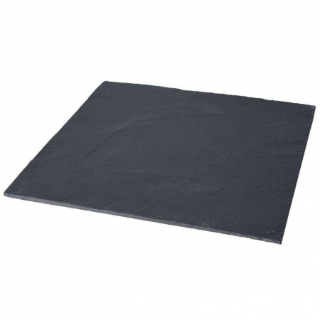 Platou servire Excellent Houseware, ardezie, 30x30 cm, negru [0]