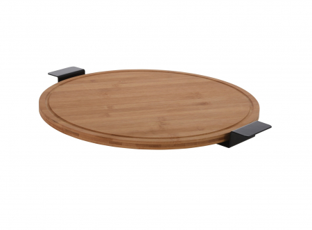 Platouri servire - Platou servire Excellent Houseware, bambus, 40 cm, maro