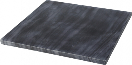 Platouri servire - Platou servire Excellent Houseware, marmura, 30x30x1.5 cm, gri/negru