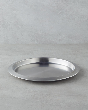 Platou servire Excellent Houseware, otel inoxidabil, 35 x 2.5 cm, argintiu [3]