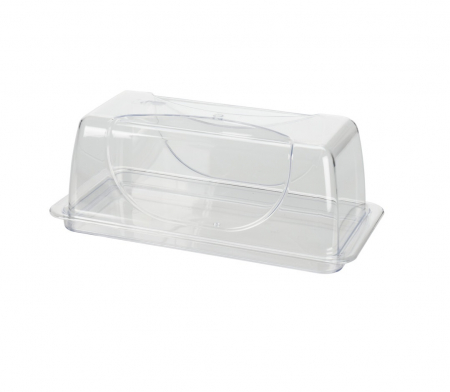 Platouri servire - Platou servire Excellent Houseware, plastic, 38.5x19x15 cm, transparent
