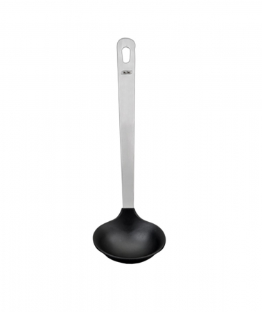 Polonic Ibili, otel inoxidabil/nailon, 30 cm, argintiu/negru [3]