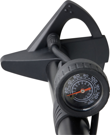 Pompa manuala pentru bicicleta Excellent Houseware, otel/plastic, 3.5x70 cm, negru [1]