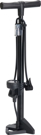 Accesorii biciclete - Pompa manuala pentru bicicleta Excellent Houseware, otel/plastic, 3.5x70 cm, negru