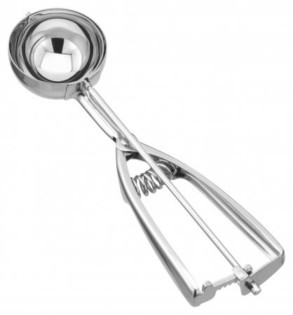 Polonice, clesti, spatule, linguri - Portionator inghetata Judge, otel inoxidabil, 5.5 cm, argintiu