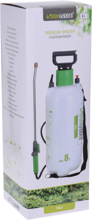 Pulverizator cu presiune, plastic, 8l, alb [1]