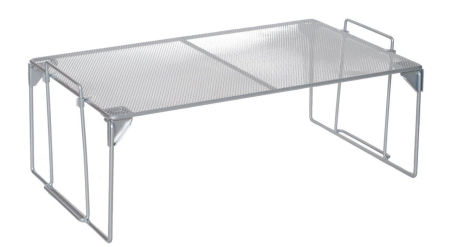 Rafturi - Raft universal Zeller, metal, 43x25x15 cm, argintiu