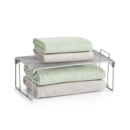 Raft universal Zeller, metal, 43x25x15 cm, argintiu [1]