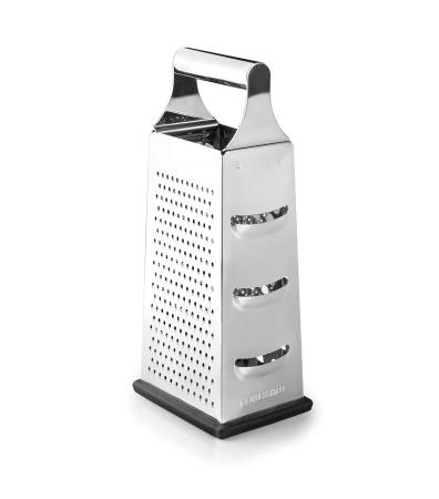 Ibili 4-sided grater, stainless steel, 10.5x7.5x25 cm, silver [1]