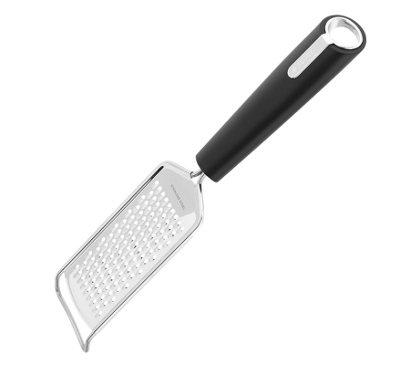 Graters - Razatoare Judge, otel inoxidabil, 26x5.7x2 cm, argintiu/negru