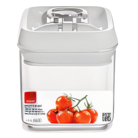 Containers and jars - Recipient depozitare alimente Ibili, plastic, 9 x9x10 cm,  0.5 l, transparent