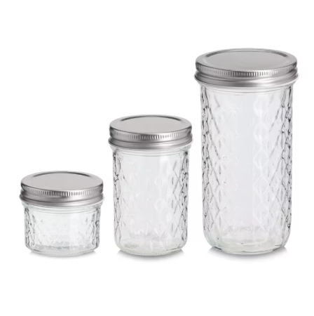 Recipient depozitare alimente Zeller, sticla, 7x6 cm,  0.1 l, transparent [2]