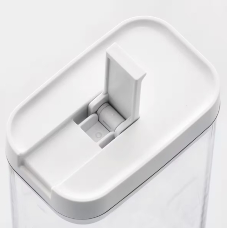 Recipient pentru alimente Zeller, plastic, 11x7x10 cm,  0.38 l, transparent [2]