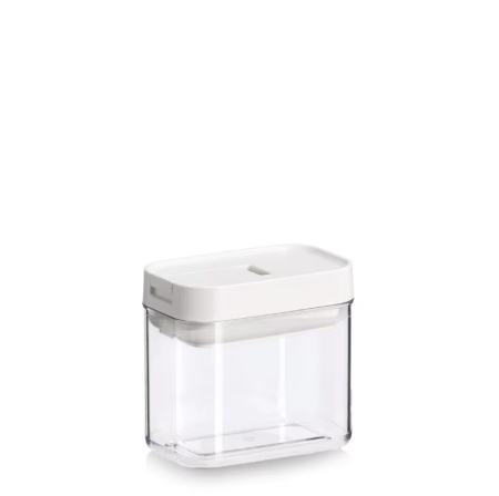 Cutii Alimentare - Recipient pentru alimente Zeller, plastic, 11x7x10 cm,  0.38 l, transparent