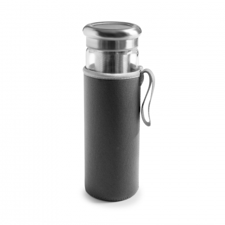 Sticla infusor ceai Ibili, otel inoxidabil/sticla, 0.5 litri, gri/transparent [1]