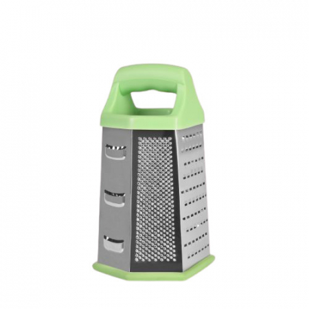 Razatori - Razatoare cu 6 fete Fissman, 11x7x7, otel inoxidabil, verde